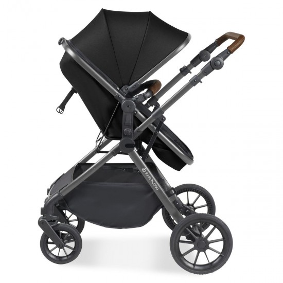 Ickle Bubba Cosmo 2 in 1 Pram Bundle, Black