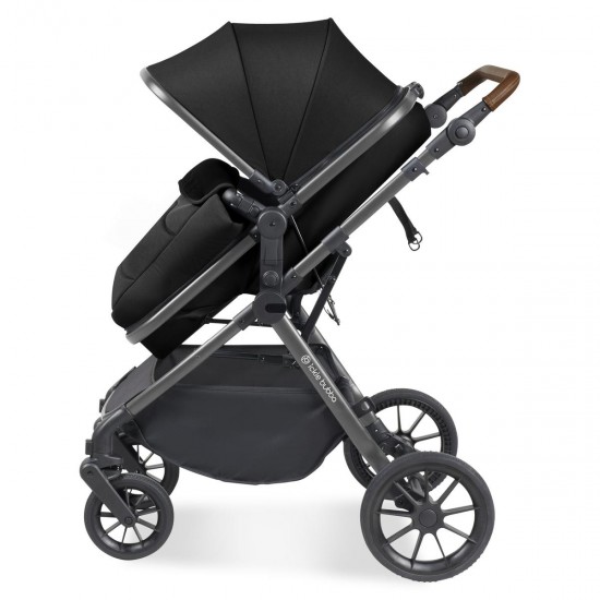 Ickle Bubba Cosmo All in One Stratus i-Size Travel System Bundle, Black