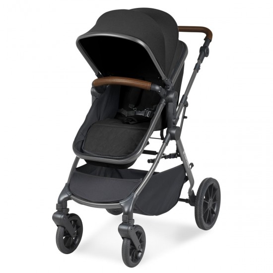 Ickle Bubba Cosmo All in One Stratus i-Size Travel System Bundle, Black