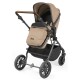 Ickle Bubba Cosmo 2 in 1 Pram Bundle, Desert