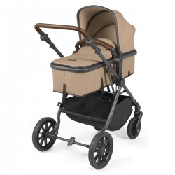 Ickle Bubba Cosmo All in One Stratus i-Size Travel System Bundle, Desert