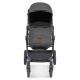 Ickle Bubba Cosmo 2 in 1 Pram Bundle, Graphite Grey