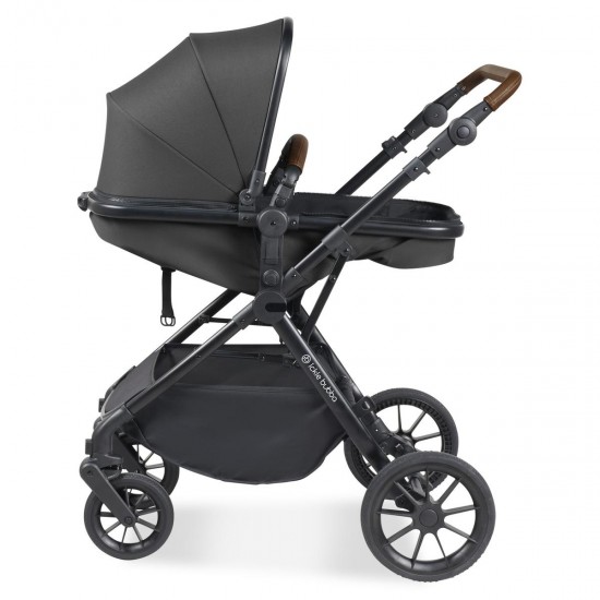 Ickle Bubba Cosmo 2 in 1 Pram Bundle, Graphite Grey