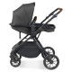 Ickle Bubba Cosmo 2 in 1 Pram Bundle, Graphite Grey