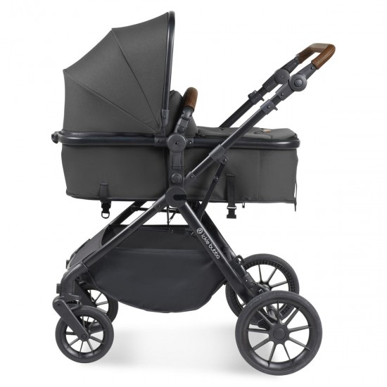 Ickle Bubba Cosmo 2 in 1 Pram Bundle, Graphite Grey