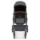 Ickle Bubba Cosmo 2 in 1 Pram Bundle, Graphite Grey