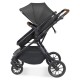 Ickle Bubba Cosmo 2 in 1 Pram Bundle, Graphite Grey