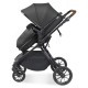 Ickle Bubba Cosmo 2 in 1 Pram Bundle, Graphite Grey