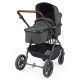 Ickle Bubba Cosmo All in One Stratus i-Size Travel System Bundle, Graphite Grey