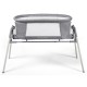 Ickle Bubba Drift Gliding Crib - Ash Grey