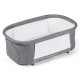 Ickle Bubba Drift Gliding Crib - Ash Grey