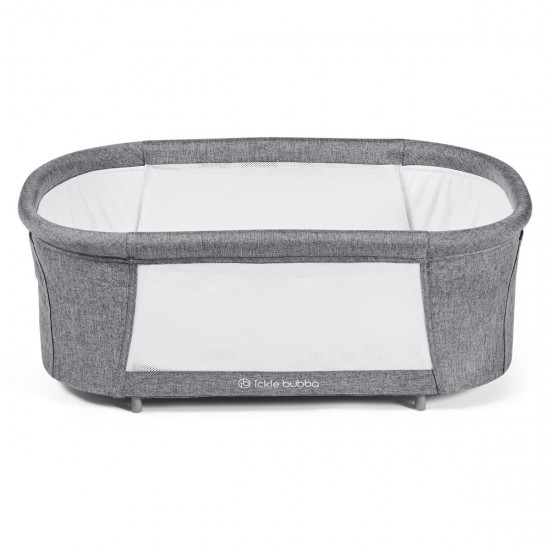 Ickle Bubba Drift Gliding Crib - Ash Grey