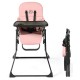 Ickle Bubba Flip Magic Fold Highchair, Blush Pink