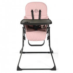 Ickle Bubba Flip Magic Fold Highchair, Blush Pink