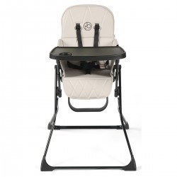 Ickle Bubba Flip Magic Fold Highchair, Pearl Grey