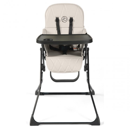 Ickle Bubba Flip Magic Fold Highchair, Pearl Grey