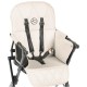 Ickle Bubba Flip Magic Fold Highchair, Pearl Grey