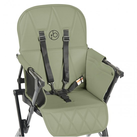 Ickle Bubba Flip Magic Fold Highchair, Sage Green