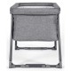 Ickle Bubba Mini Rocker Crib - Space Grey