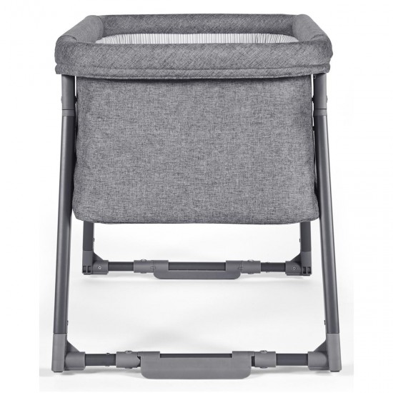 Ickle Bubba Mini Rocker Crib - Space Grey