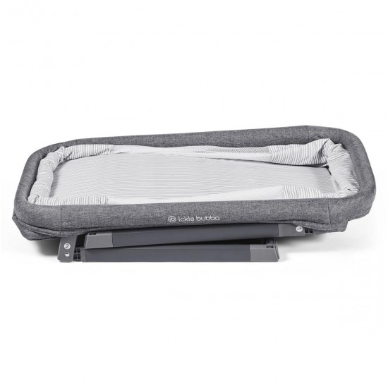 Ickle Bubba Mini Rocker Crib - Space Grey