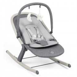 Ickle Bubba Stella Rocker Chair with Toy Bar, Ash Grey