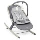 Ickle Bubba Stella Rocker Chair with Toy Bar, Ash Grey