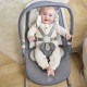 Ickle Bubba Stella Rocker Chair with Toy Bar, Ash Grey