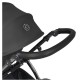 Ickle Bubba Stomp Luxe 2 in 1 Pram Bundle, Charcoal Grey / Black