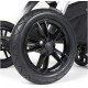 Ickle Bubba Stomp Luxe All in One Cirrus i-Size Travel System Bundle, Charcoal Grey / Silver