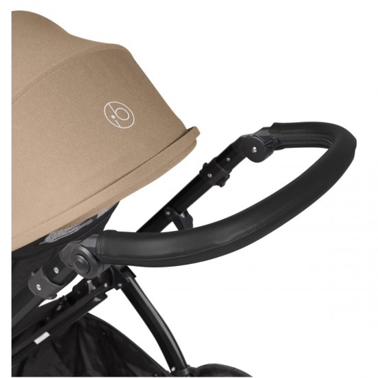 Ickle Bubba Stomp Luxe 2 in 1 Pram Bundle, Desert / Black