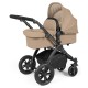 Ickle Bubba Stomp Luxe 2 in 1 Pram Bundle, Desert / Black