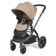 Ickle Bubba Stomp Luxe 2 in 1 Pram Bundle, Desert / Black