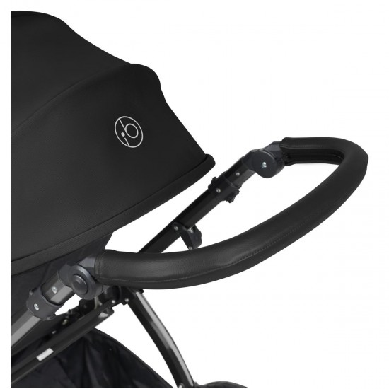 Ickle Bubba Stomp Luxe 2 in 1 Pram Bundle, Midnight / Black