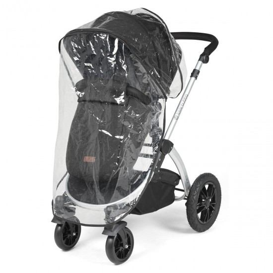 Ickle Bubba Stomp Luxe 2 in 1 Pram Bundle Midnight / Silver