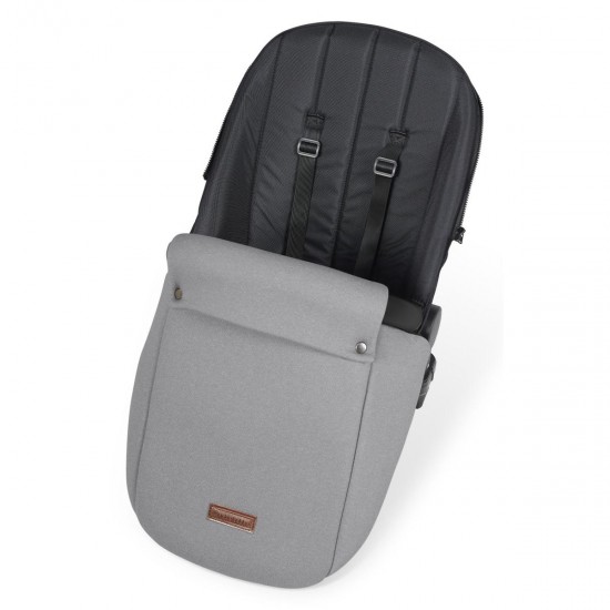 Ickle Bubba Stomp Luxe All in One Cirrus i-Size Travel System Bundle, Pearl Grey / Black