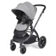 Ickle Bubba Stomp Luxe All in One Cirrus i-Size Travel System Bundle, Pearl Grey / Black