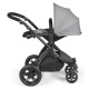 Ickle Bubba Stomp Luxe All in One Cirrus i-Size Travel System Bundle, Pearl Grey / Black