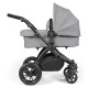 Ickle Bubba Stomp Luxe All in One Stratus i-Size Travel System Bundle, Pearl Grey / Black