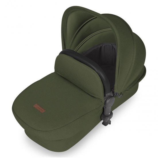 Ickle Bubba Stomp Luxe 2 in 1 Pram Bundle, Woodland / Black