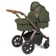 Ickle Bubba Stomp Luxe All in One Cirrus i-Size Travel System Bundle, Woodland / Bronze