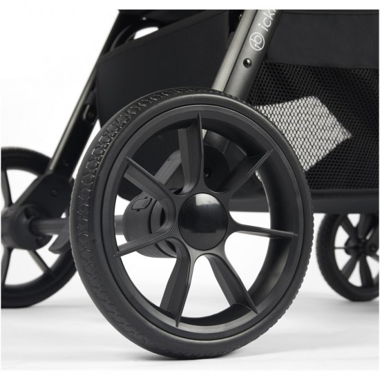 Ickle Bubba Stomp Stride Max Stroller, Charcoal Grey