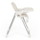 Ickle Bubba Switch Multi Function Highchair + Sage Green Feeding Set, Pearl Grey