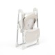 Ickle Bubba Switch Multi Function Highchair + Beige Feeding Set, Pearl Grey