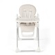 Ickle Bubba Switch Multi Function Highchair + Beige Feeding Set, Pearl Grey