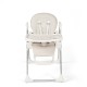 Ickle Bubba Switch Multi Function Highchair + Beige Feeding Set, Pearl Grey