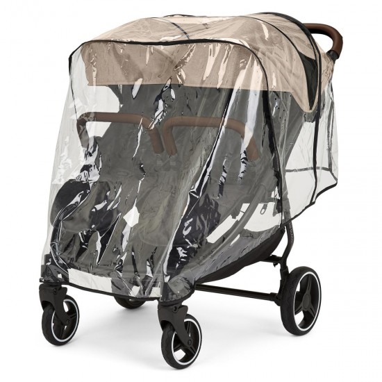 Ickle Bubba Venus Prime Double Stroller, Biscuit