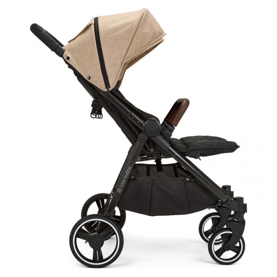 Ickle Bubba Venus Prime Double Stroller, Biscuit