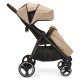 Ickle Bubba Venus Prime Double Stroller, Biscuit