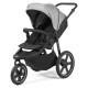 Ickle Bubba Venus Prime Jogger Stroller i-Size Travel System Bundle with Isofix Base, Space Grey